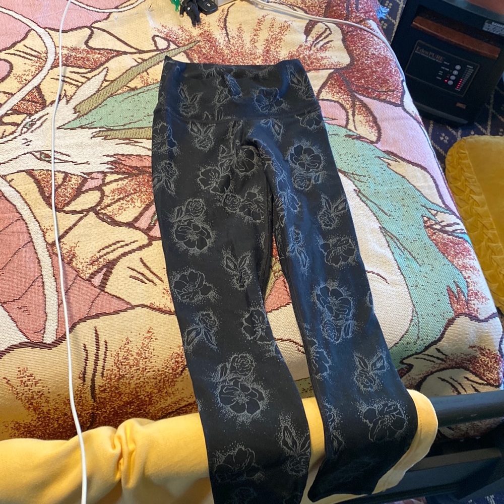 floral leggings